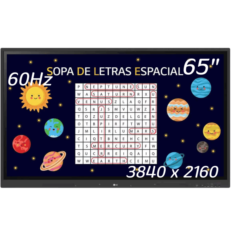 Monitor Lg 65inc Tr3dk-b Ips Multi-touch Max 20 Point 3hdmi Rgb Rs232 Rj45 3usb2.0 - Monitores - 65TR3DK-B