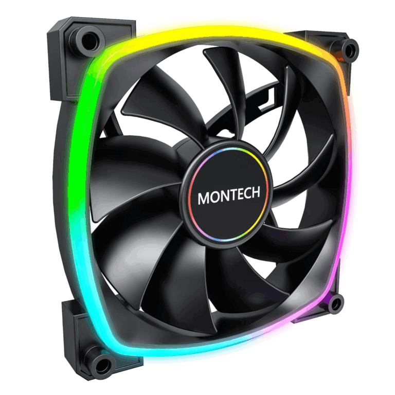 MONTECH AX140 PWM Cooling Fan - FAN - FAN-AX14B5 - MONTECH - AX140 PWM BLACK