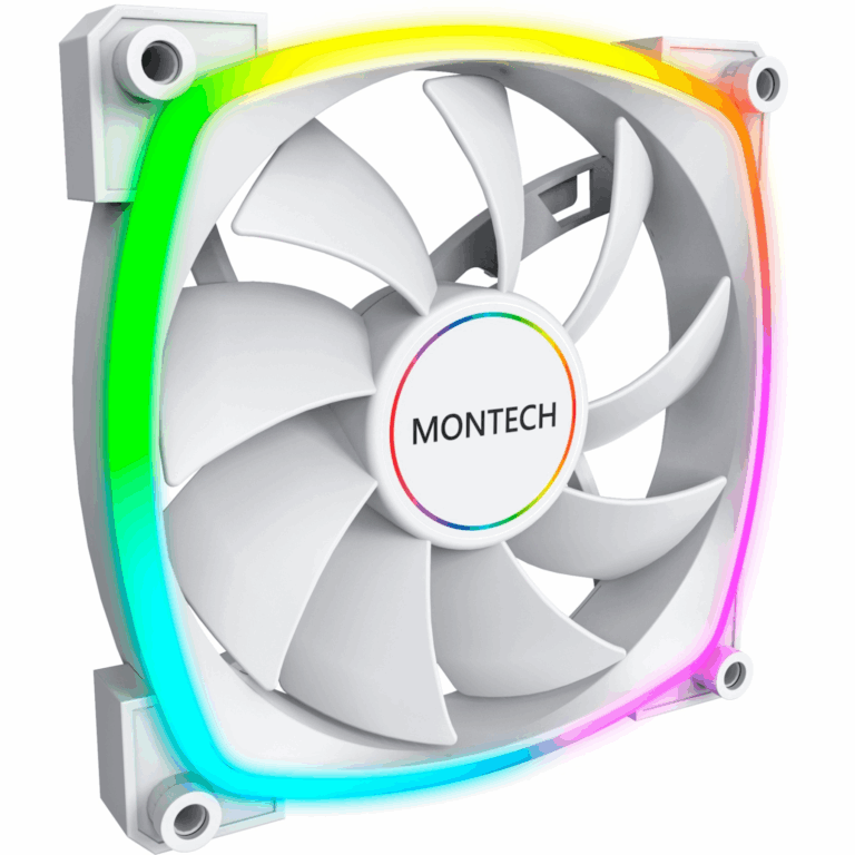 MONTECH AX140 PWM WHITE Cooling Fan - FAN - FAN-AX14W6 - MONTECH - AX140 PWM WHITE
