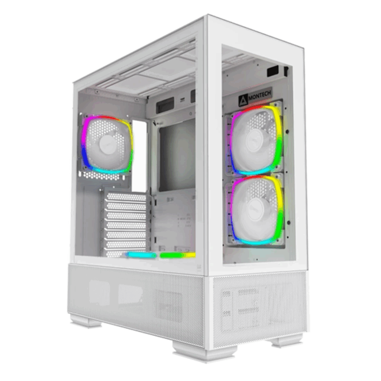 MONTECH SKY TWO Computer Case - CS - CS-SKY2W - MONTECH - SKY TWO (WHITE)