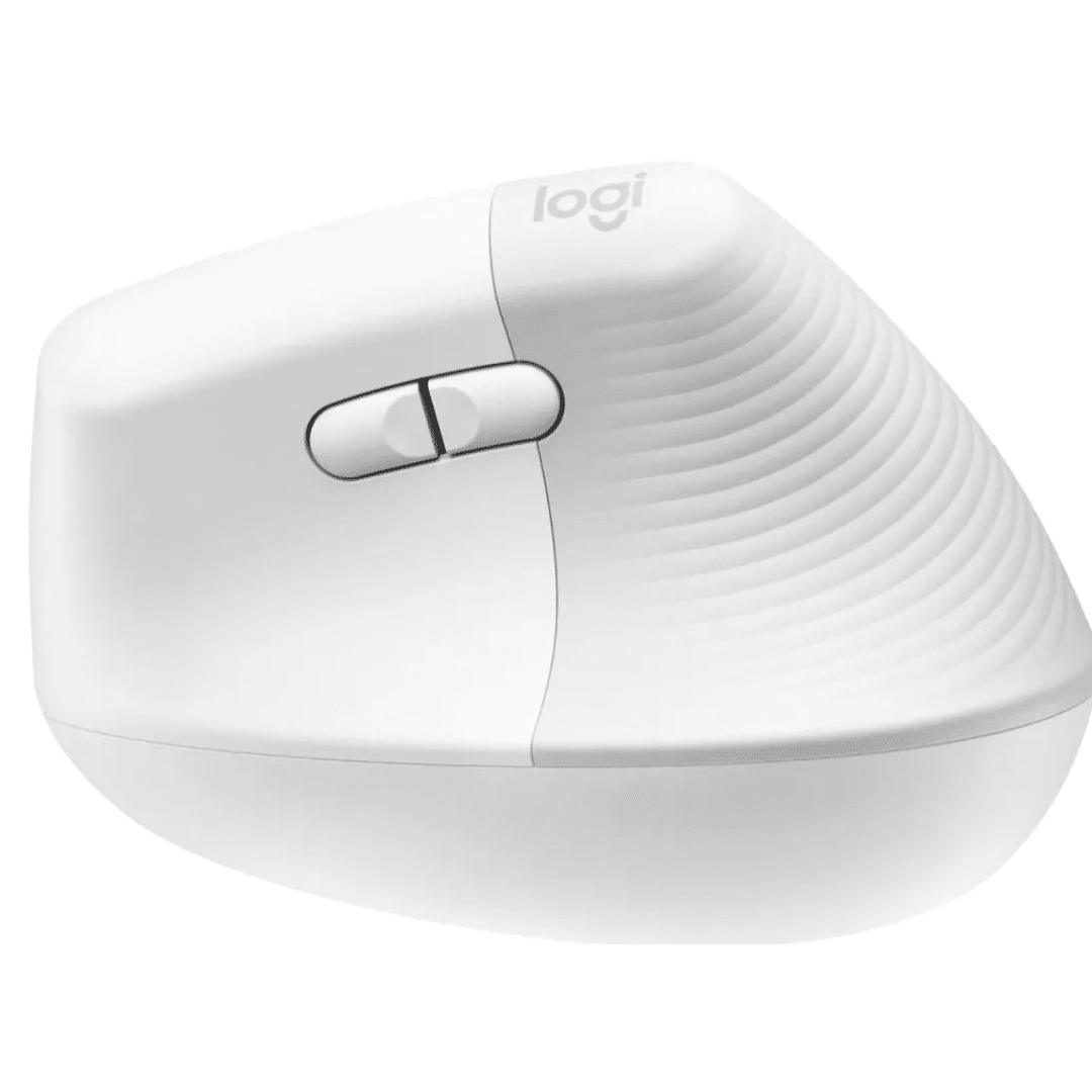 Mouse Logitech Lift Vertical Ergonomic Off-white - Mouse - 910006469