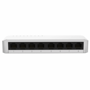 Nexxt Infrastructure - Switch - Gigabit Ethernet - 8 x 10/100/1000 - 1 Gigabit Ethernet - Essential Naxos 801-G 110/220V - Redes - Hubs & Switches - NSW-N801G
