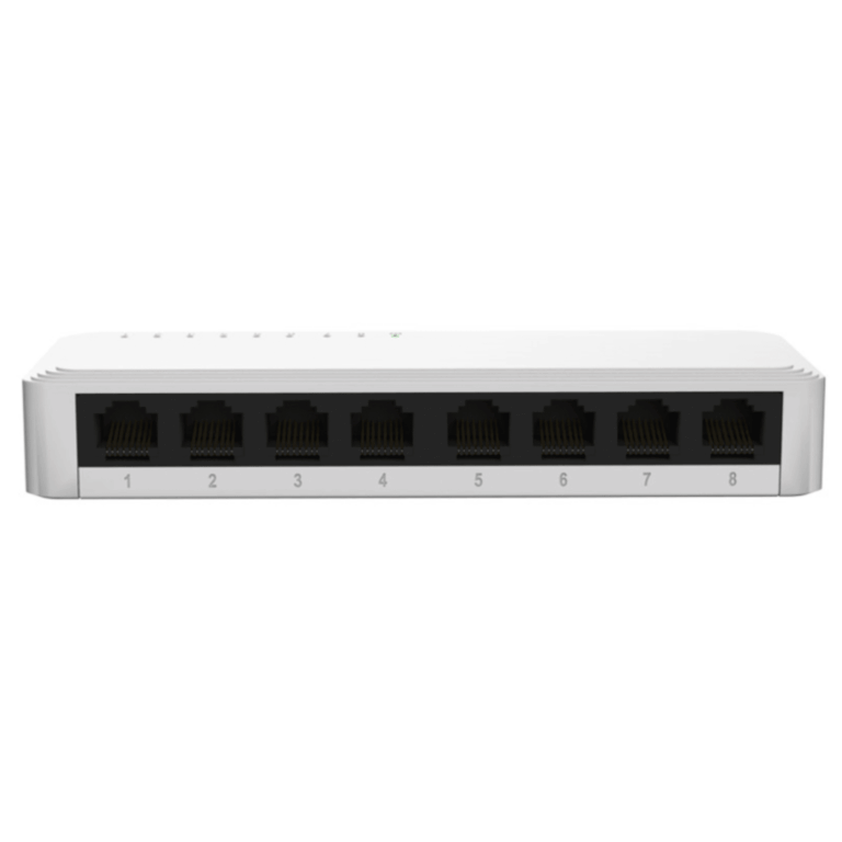 Nexxt Infrastructure - Switch - Gigabit Ethernet - 8 x 10/100/1000 - 1 Gigabit Ethernet - Essential Naxos 801-G 110/220V - Redes - Hubs & Switches - NSW-N801G