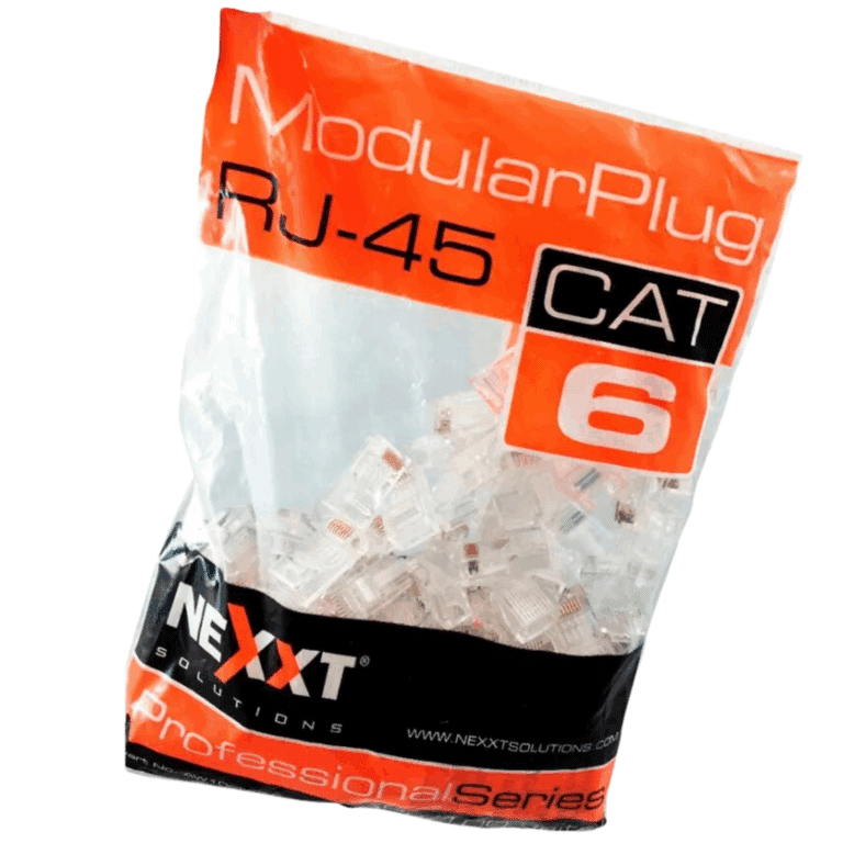 Nexxt RJ45 Connector Cat6 (100/pck) - Redes - Conectores - AW102NXT04