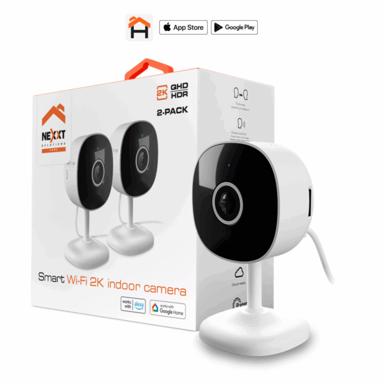 Nexxt Solutions Connectivity - Indoor 2K camera 2pk - Seguridad y Automatización - Cámaras - NHC-I7102PK