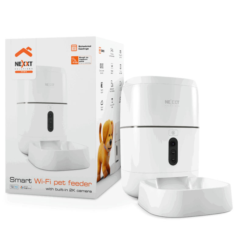 Dispensador Inteligente De Alimento Para Mascotas Nexxt Smart Wifi Pet Feeder - Nha-p610