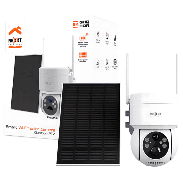 Nexxt Solutions Home - Includes solar panel - Seguridad y Automatización - Cámaras - NHC-OP20S