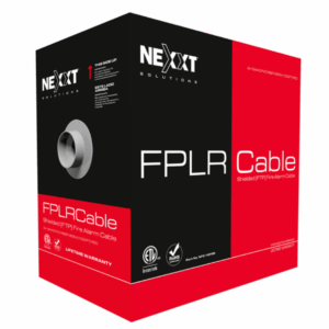 Nexxt Solutions Infrastructure Nexxt Solutions - FPLR FTP - Alarm cable - 305 m - 18AWG PVC CMR RD - Incendio - Rollos de cables - NFC-18FRR