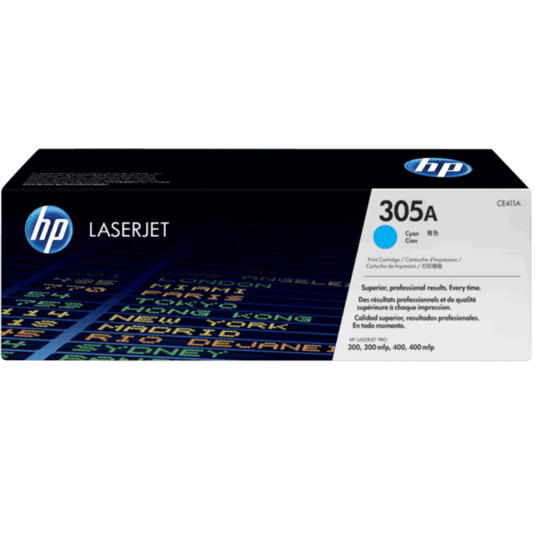 Toner Hpinc 305a Cyan Laserjet M471/375/475 2600 Pag Ce411a - 884962772362 - CE411A