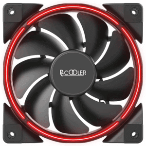 PCCOOLER CORONA Cooling Fan - FAN - FAN-CORORD - PCCOOLER - CORONA RED