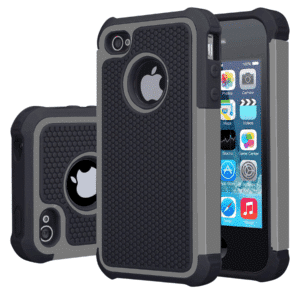 Protector Imexx Para Iphone 4 Negro - Accesorios
