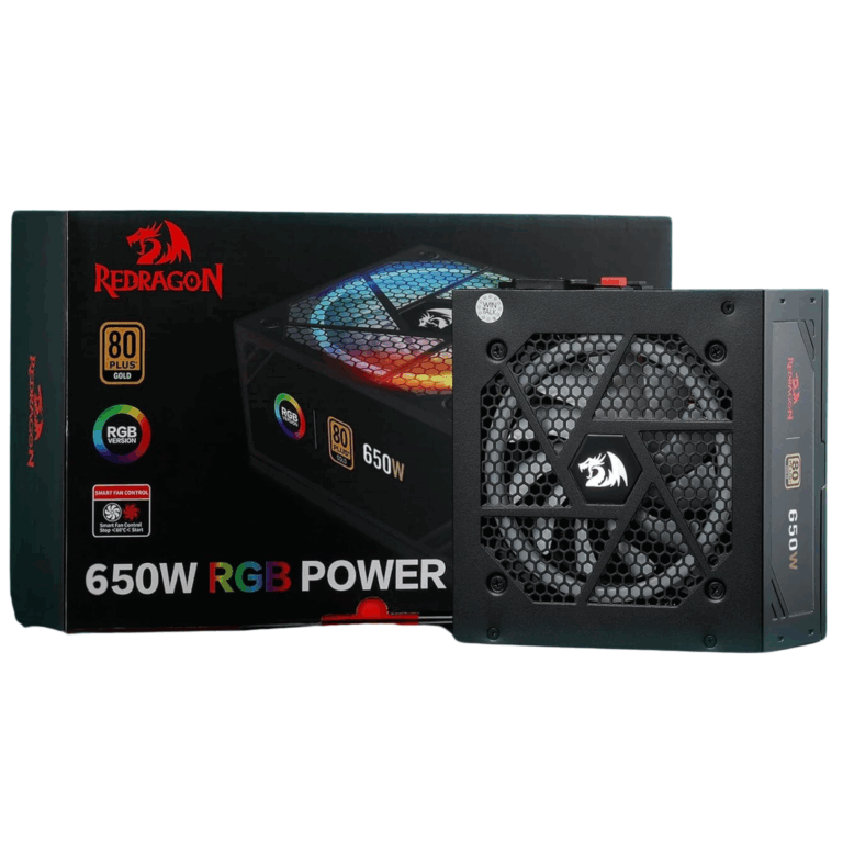 Redragon 650W Power Supply - PS - PS-650W - REDRAGON - GC-PS008