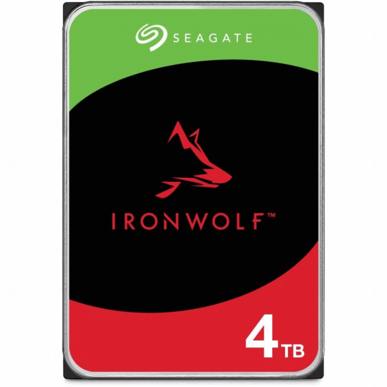 Seagate Ironwolf ST4000VN006 4 TB Hard Drive - 3.5" Internal - SATA (SATA/600) - Conventional Magnetic Recording (cmr) Method | SKU ST4000VN06 - HD - ST4000VN06 - SEAGATE - 763649090985 - ST4000VN006
