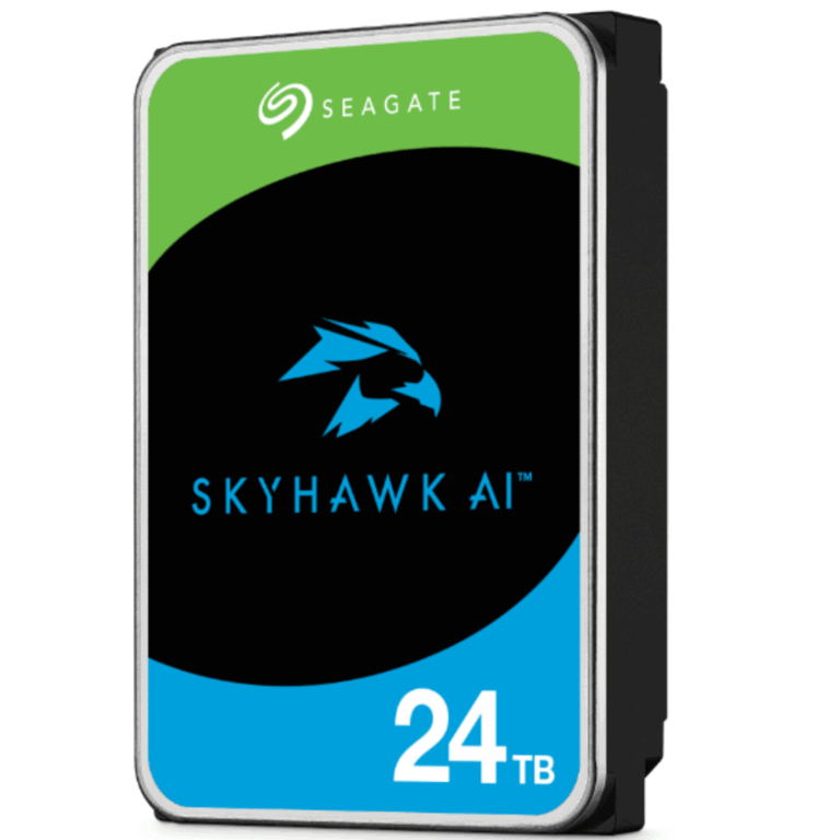 Seagate Skyhawk AI ST24000VE002 24 TB Hard Drive - 3.5" Internal - SATA (SATA/600) - Conventional Magnetic Recording (cmr) Method | SKU HD-ST24VE2 - HD - HD-ST24VE2 - SEAGATE - 763649181881 - ST24000VE002