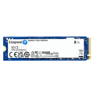 Kingston - Internal hard drive - 2 TB - Solid state drive - NV3 M.2 2280 NVMe - Almacenamiento - Discos de Estado Sólido Internos - SNV3S/2000G