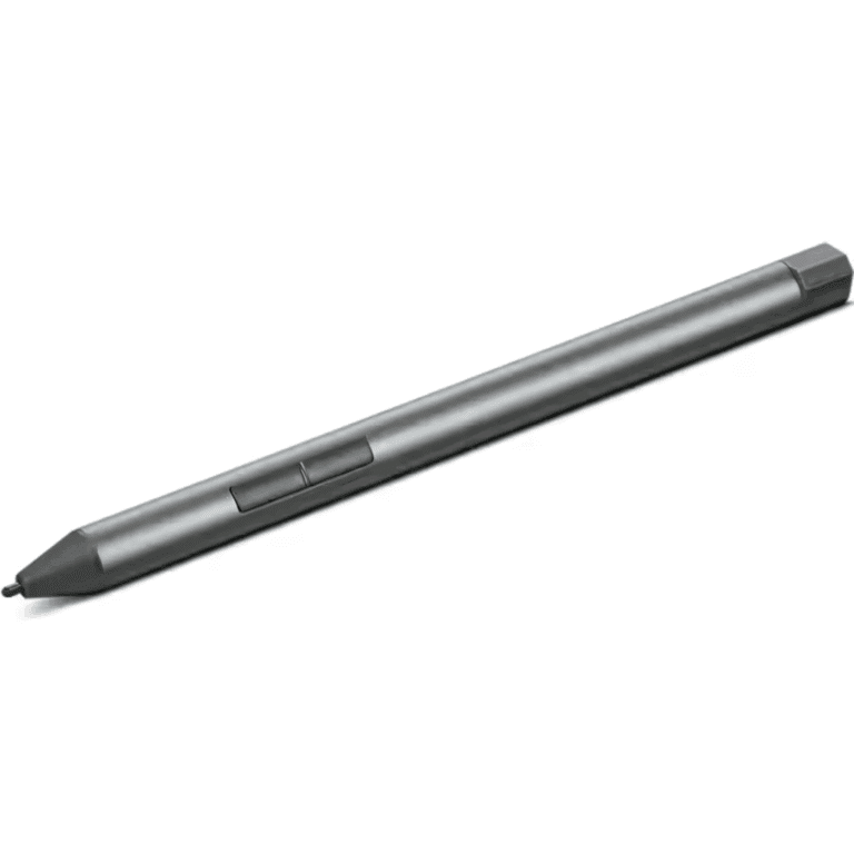 Stylus Lenovo Digital Pen 2 (laptop) - Ultra-tactile Response - 4,096 Levels Of Pressure - Natural Feel Elastometer Pen Tip - Extended Battery Life - Silver, Grey *(compatible Solo Con Laptops Lenovo Yoga - Ideapad Flex - Thinkbook - Thinkpad)* - B0b1n5rvdq
