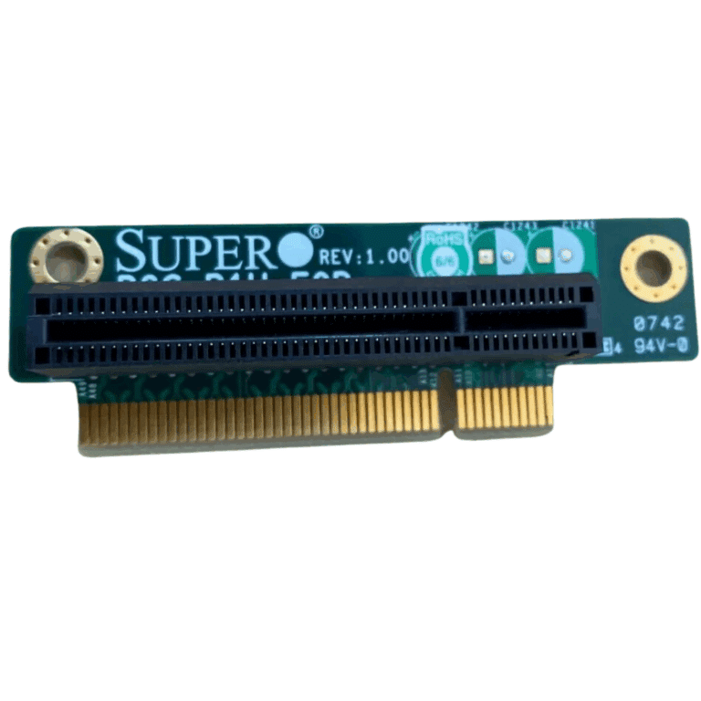 Supermicro PCI Express x8 Riser Card - SER - CA-R1UE8R - SUPERMICRO - 672042014743 - RSC-R1U-E8R