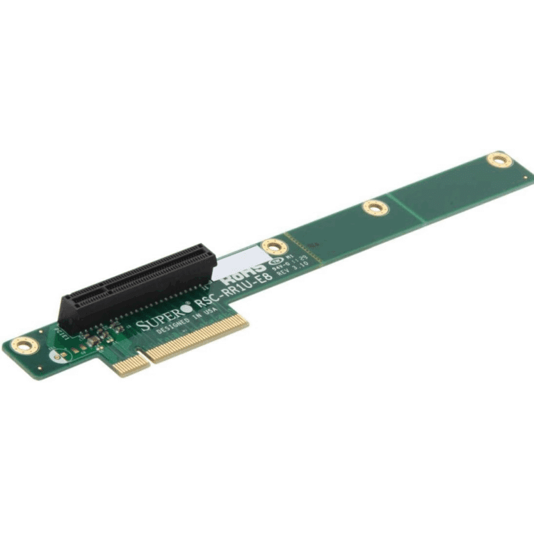 Supermicro Supermicro Accessory RSC-RR1U-E8 1U PCI-E x8 SLOT TO PCI-E x8 X9-MB Ready AC 114563 RSC-RR1U-E8