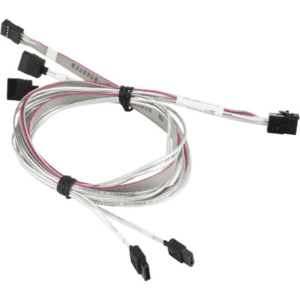 Supermicro Supermicro Cable CBL-SAST-0556 Mini-SAS to 4xSATA Internal Cable Retail CB 154055 CBL-SAST-0556