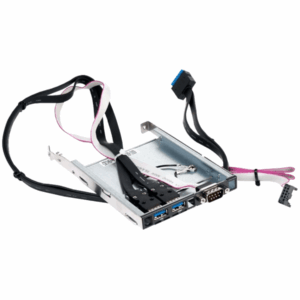 Supermicro Supermicro Accessory MCP-220-00129-0B Drive Bay Adapter 2xUSB3.0 COM Black AC 201637 MCP-220-00129-0B