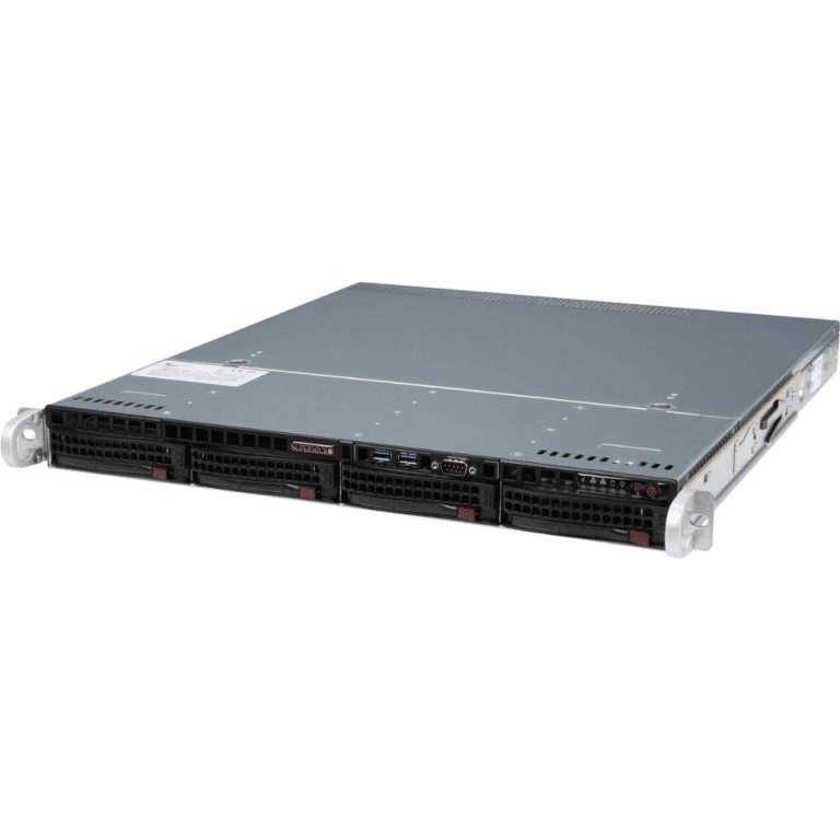 Supermicro Superserver Sys-5016i-mthf Lga1156 350w 1u Rackmount Server Barebone System (black) - SER - SUPERMICRO - SYS-5016I-MTHF