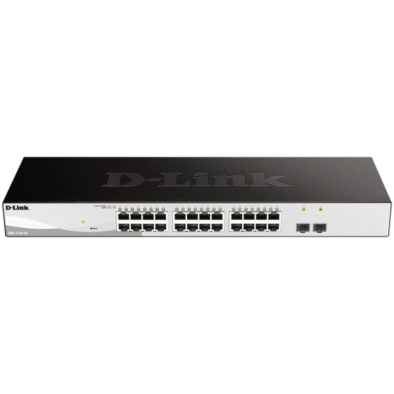 Switches  Switch D-link Dgs-1210-26-l2/l3 - 24ptos 1gbe - 2ptos Sfp Non Poe - DGS/1210/26