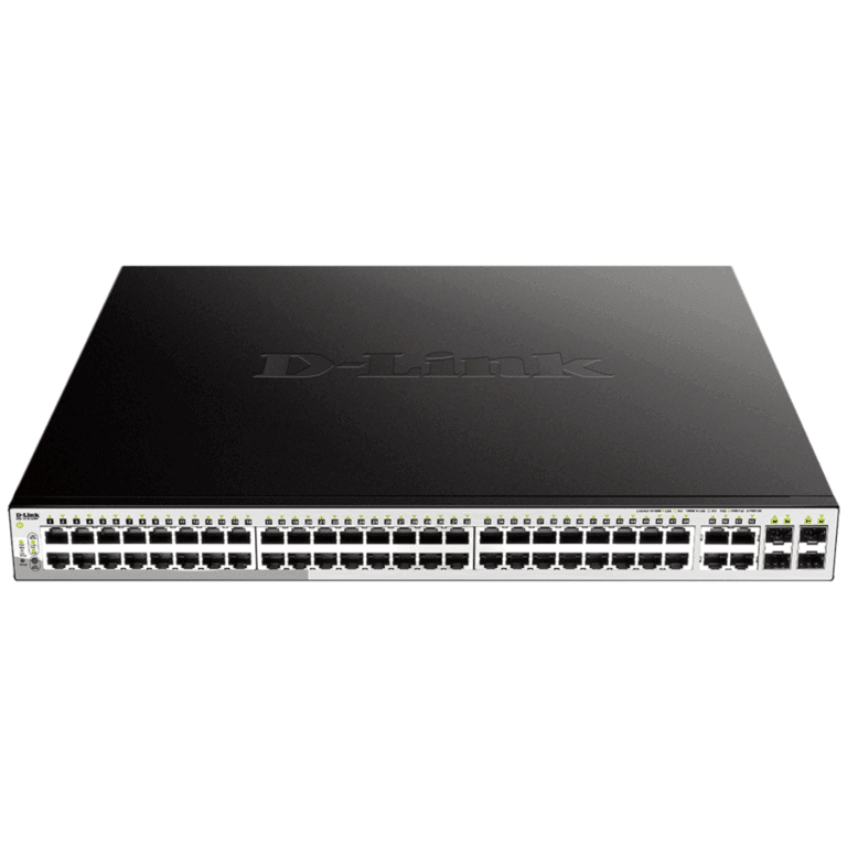 Switches  Switch D-link Dgs-1210-52-l2- 48ptos 10/100/1000 Gigabitpoe- 4ptos Sfp Poe - DGS/1210/52MP
