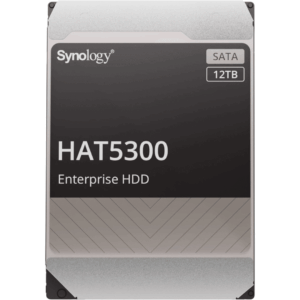 Synology HAT5300-12T 12 TB Hard Drive - 3.5" Internal - SATA (SATA/600) - NT - SYN-H5312T - SYNOLOGY - 846504004133 - HAT5300-12T
