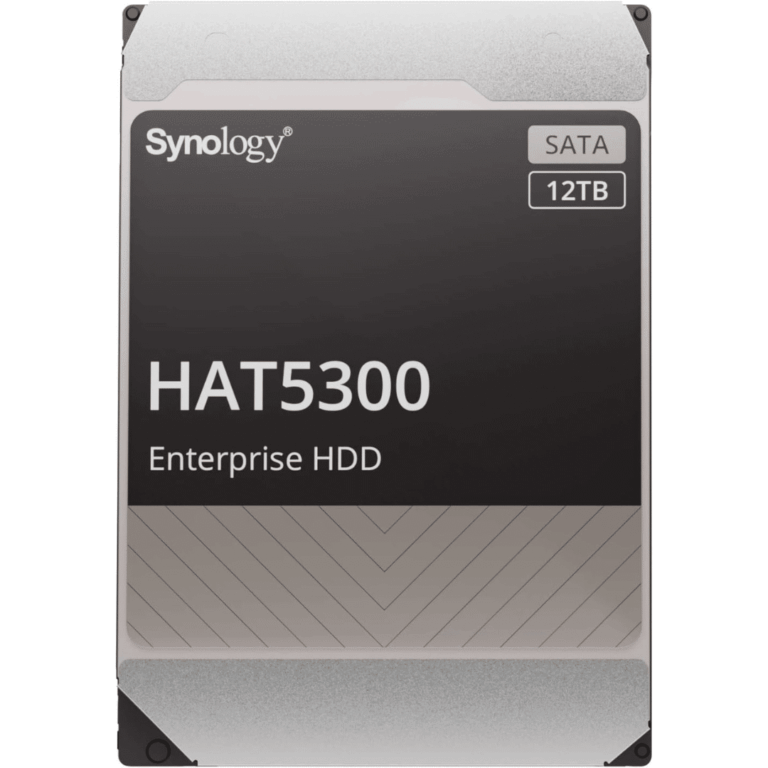 Synology HAT5300-12T 12 TB Hard Drive - 3.5" Internal - SATA (SATA/600) - NT - SYN-H5312T - SYNOLOGY - 846504004133 - HAT5300-12T