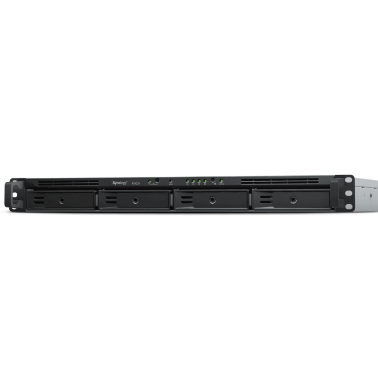 Synology Synology NAS RS422+ 1U 4-Bay Rackmount NAS RackStation Retail NT 264719 RS422+