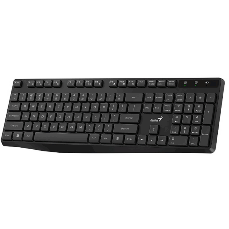 Teclado Genius Kb-7200 Negro Wireless / Rf 2.4ghz / Pila Aaa(2) / Win Y Mac 31320002401 - 091163260608 - 31320002401