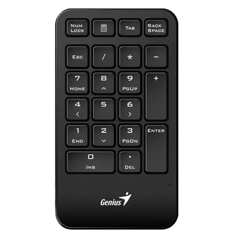 Teclado Genius Wireless Numpad 1000 Sp Usb Black - Teclados - 31320003400