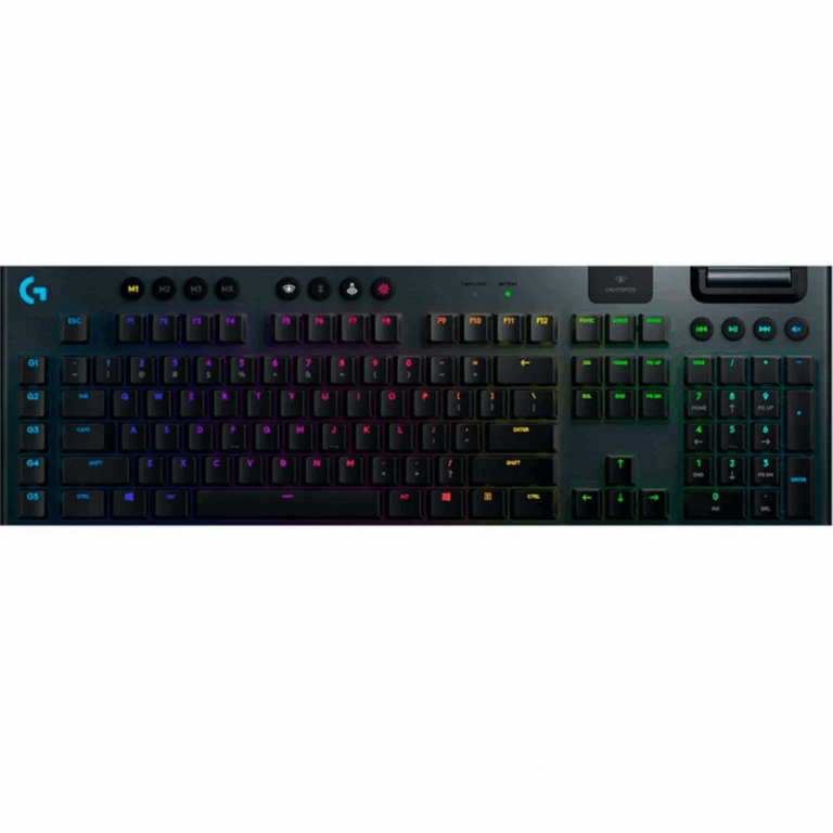 Teclado Logitech Gaming G915 Wireless Rgb Lightspeed For Gaming Negro - Teclados - 920-008902