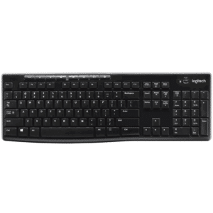 Teclado Logitech K270 Negro Wireless Multimedia Usb  Black - Teclados - 920004426