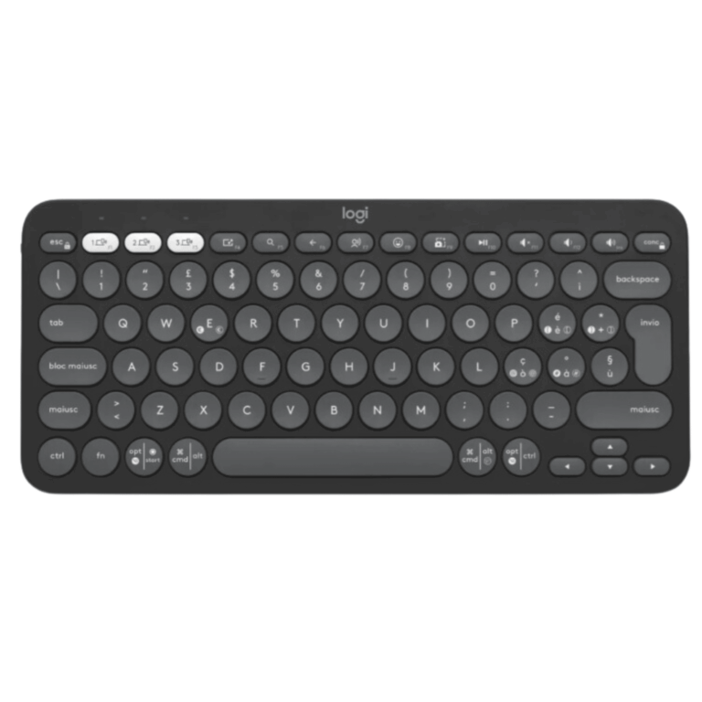 Teclado Logitech Pebble Keys 2 K380s Bluetooh Sp Negro - Teclados - 920011783
