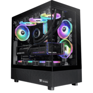 Thermaltake View 270 Plus TG ARGB Mid Tower Chassis - CS - CA-V270ABK - THERMALTAK - 841163094198 - CA-1Y7-00M1WN-01