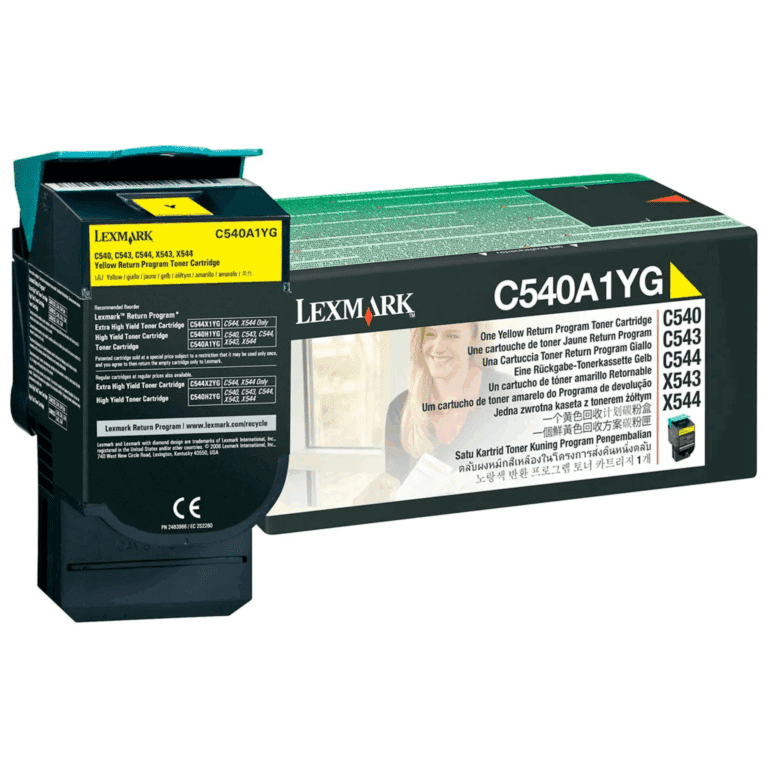 Toner Amarillo 1k C540-543-544-546 | X543-544-546-548 - Suministros - C540A1YG