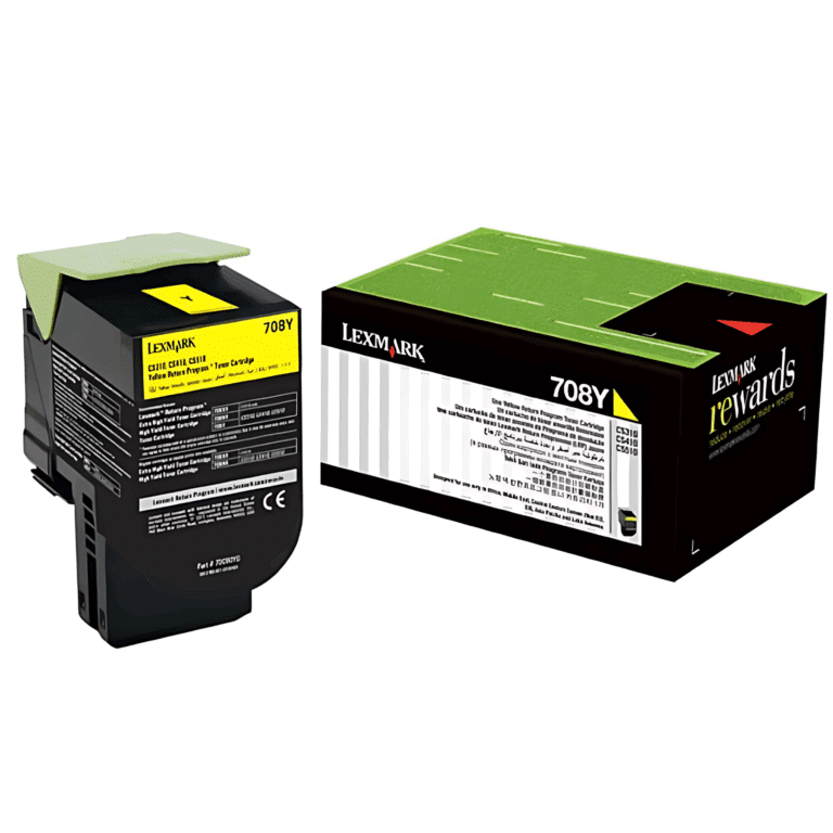 Toner Amarillo 1k Cs310-410-510 - Suministros - 70C80Y0