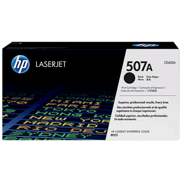 Toner Hp 507a Negro Laser Jet - Suministros