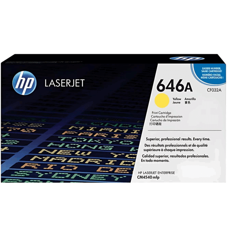 Toner Hp Ce032a - Suministros - CF032A