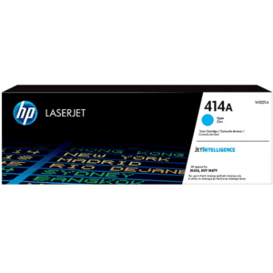 HP 414A - Cián - original - LaserJet - cartucho de tóner (W2021A) - para Color LaserJet Enterprise M455, MFP M480; Color LaserJet Pro M454, M479, MFP M479 - Consumibles y Media - Cartuchos de Toner e Ink-Jet - W2021A