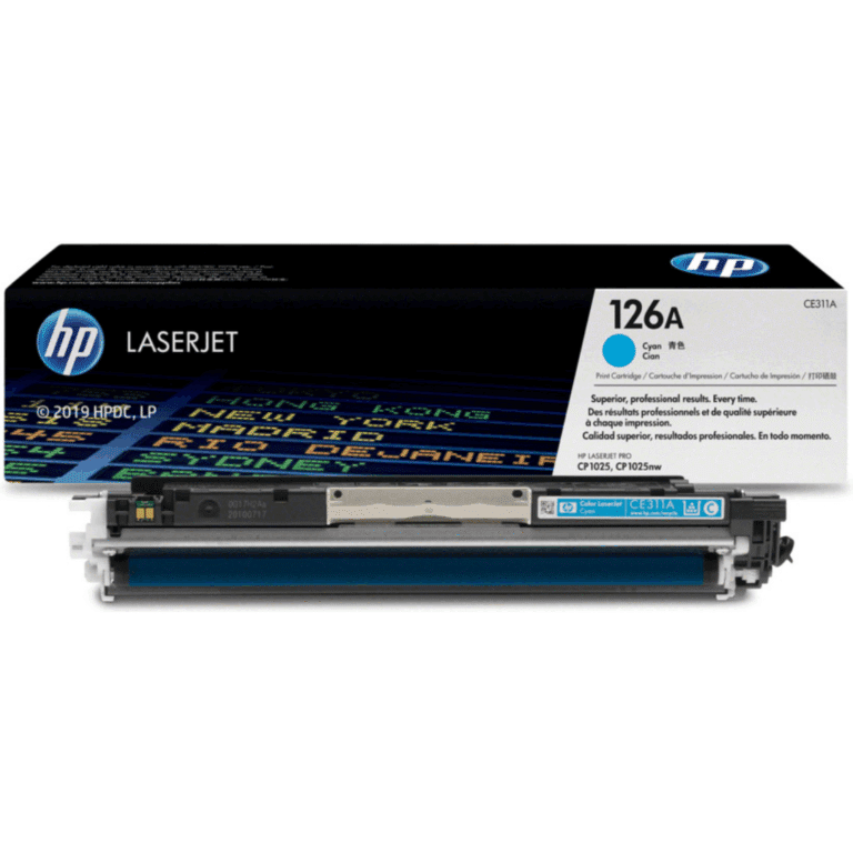 Toner Hpinc 126a Cyan Laserjet 1025 1200 Pag Ce311a - 884962161135 - CE311A