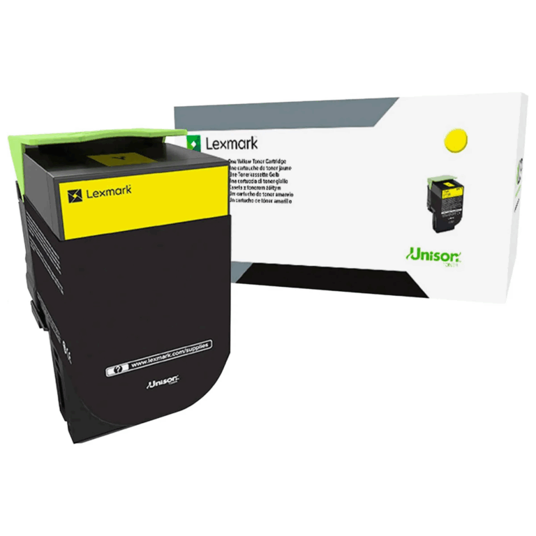 Toner Lexmark Amarillo Alto Rendimiento - Suministros - 78C4XY0