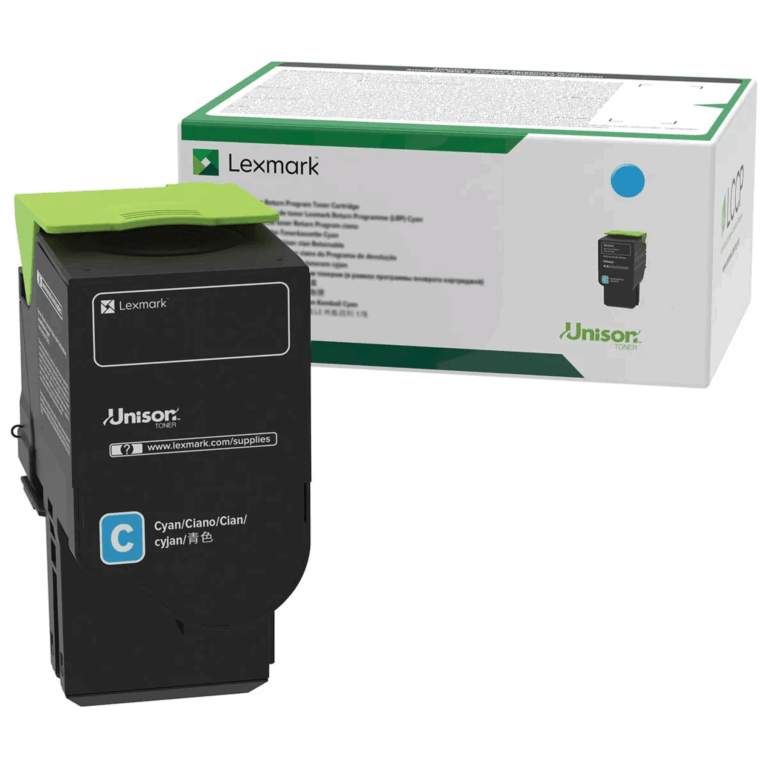 Toner Lexmark Cian Alto Rendimiento - Suministros - 78C4XC0