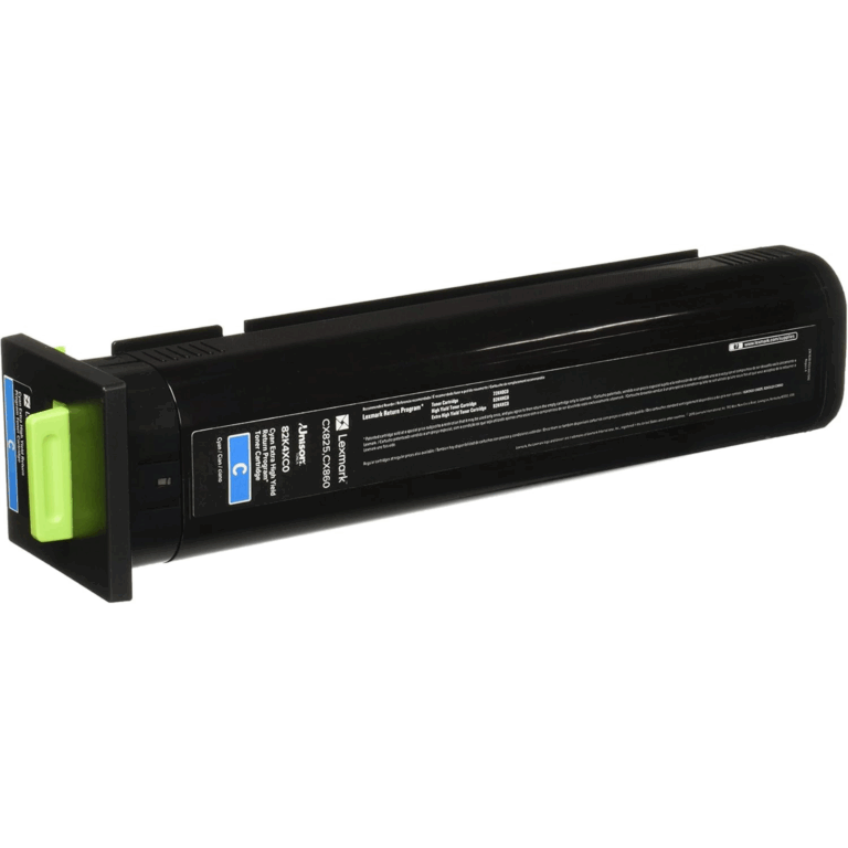 Toner Lexmark Cian Cx825 Cx860 Alto Rendimiento 22k - Suministros - 82K4XC0