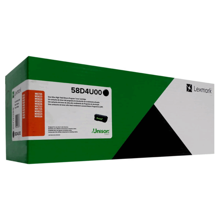 Toner Negro 55k Ms823-ms826 | Mx722-mx824-mx826 - Suministros - 58D4U00