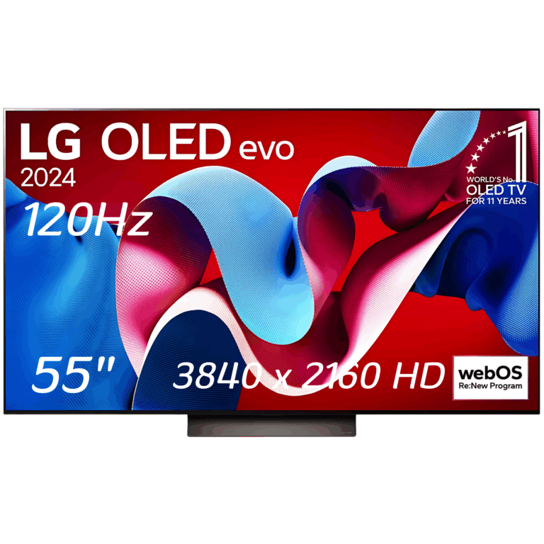 Tv Lg 55inc  Oled Evo C4 4k Smart Uhd Hdr Thinq Ai-proc Alfa 9 Gen7 Magic Control - Televisores - OLED55C4PSA