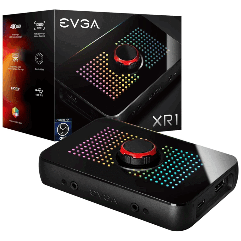 Video Capture Evga Xr1 Capture Device Certified For Obs Usb3.0 44 Pass Thrugh Arg Audio Mixer - Accesorios - 141-U1-CB10-LR