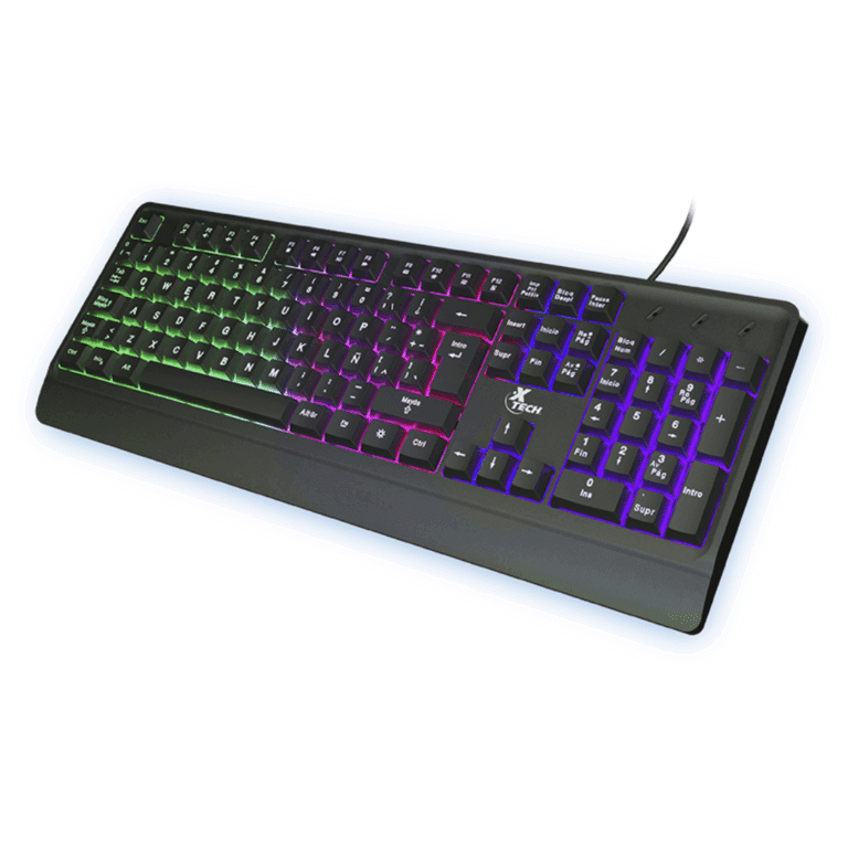 Xtech CHEVALIER XTK-505S - Teclado - retroiluminación - USB - QWERTY - español - Periféricos - Teclados y Teclados de Números - XTK-505S