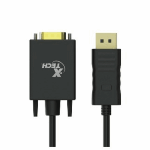 Xtech - DisplayPort / VGA Cable - Black - XTC-377 - Accesorios para Computadores - Cables - XTC-377
